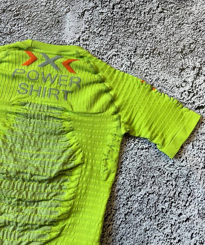 X-Bionic Power Shirt Compression Base Layer Running Cycling Shirt Men Size M gallery