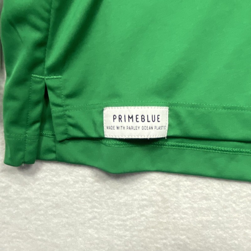Adidas North Dakota Fighting Hawks Basketball Prime Blue Pullover 1/4 Zip Mens M gallery
