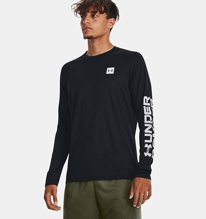 EXC SIZE XXL CHOICE Under Armour Men's UA Tech™ Print Fill Long Sleeve Shirt gallery