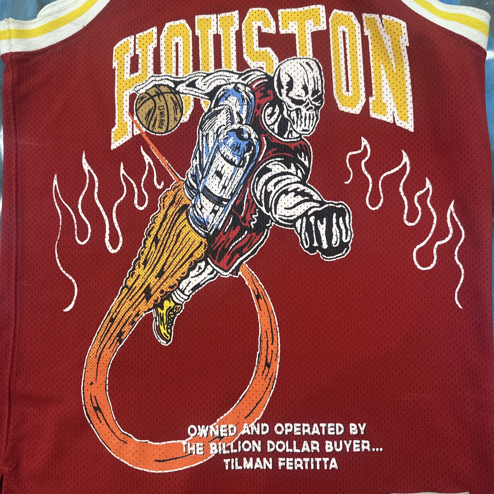 Size M - Warren Lotas Houston Rockets Jersey Clean! gallery