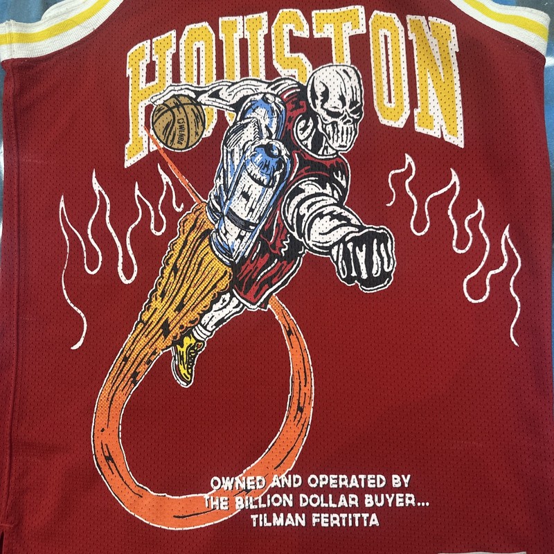 Size M - Warren Lotas Houston Rockets Jersey Clean! gallery