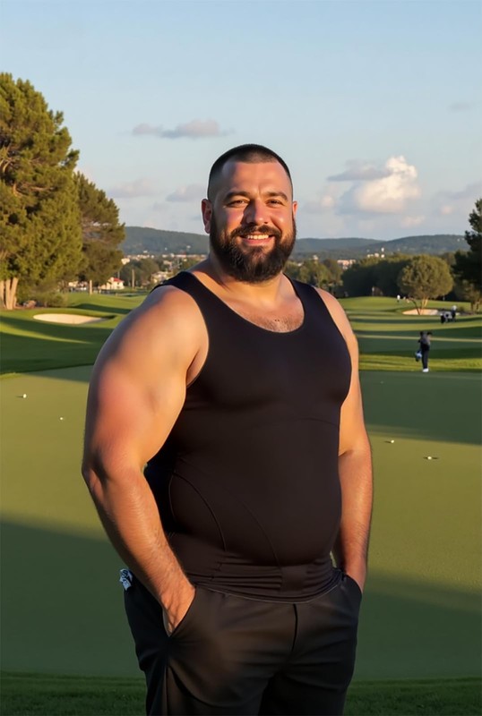 Men's Sleeveless Compression Undershirt Slimming Tummy Control Body Shaper gallery