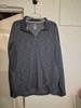Mens ELEVATE SPORT Long Sleeve Blue 1/4 Zip Pullover Activewear gallery