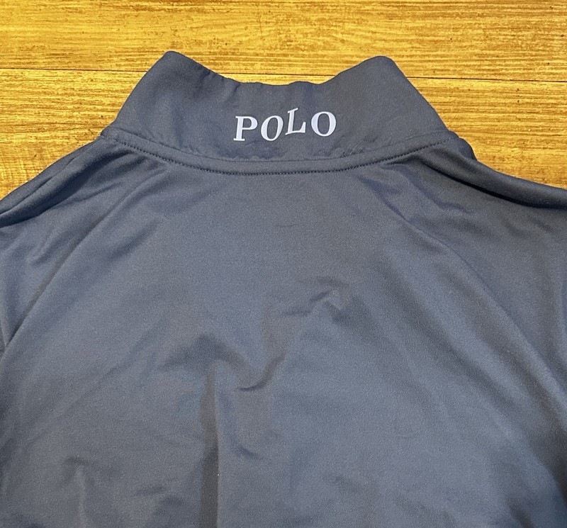 Loxahatchee Club Quarter Zip Polo Golf By Ralph Lauren Blue Turtle Logo gallery
