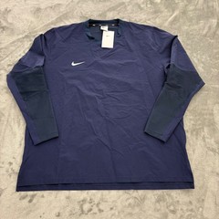 Nike Dri-FIT Lightweight Player Pullover Jacket Mens XL Blue FD4291-419 Baseball