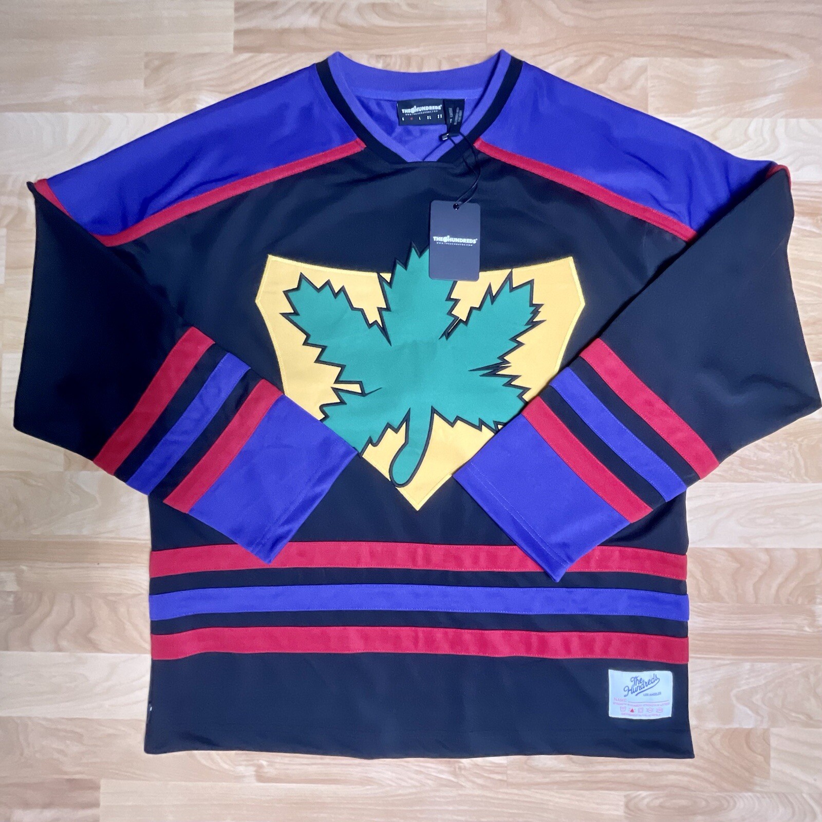 The Hundreds X Kevin Smith Collaboration Hockey Jersey Chronic 420 Weed Medium gallery