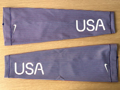 Nike Dri-FIT ADV Pro Elite Team USA Olympic Mens XXL Arm Sleeves FQ1507-612 RARE