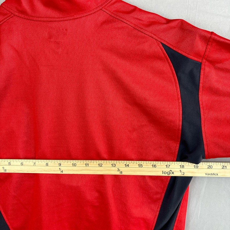 Mountain Hardwear Windstopper 1/2 Zip Pullover Mens Large Red N2S Made in USA gallery