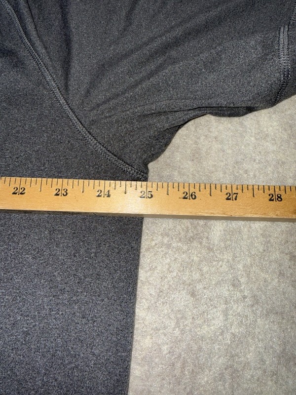 Member's Mark Men's Active Performance Tee, Thick, Gray, Size XXL gallery