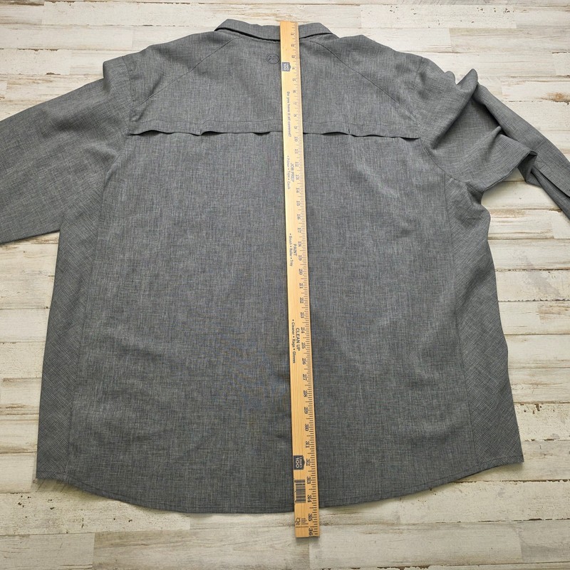 Men's 3XL Magellan Outdoors Fishing Adventure Gear MagWick Vented L/S Shirt gallery
