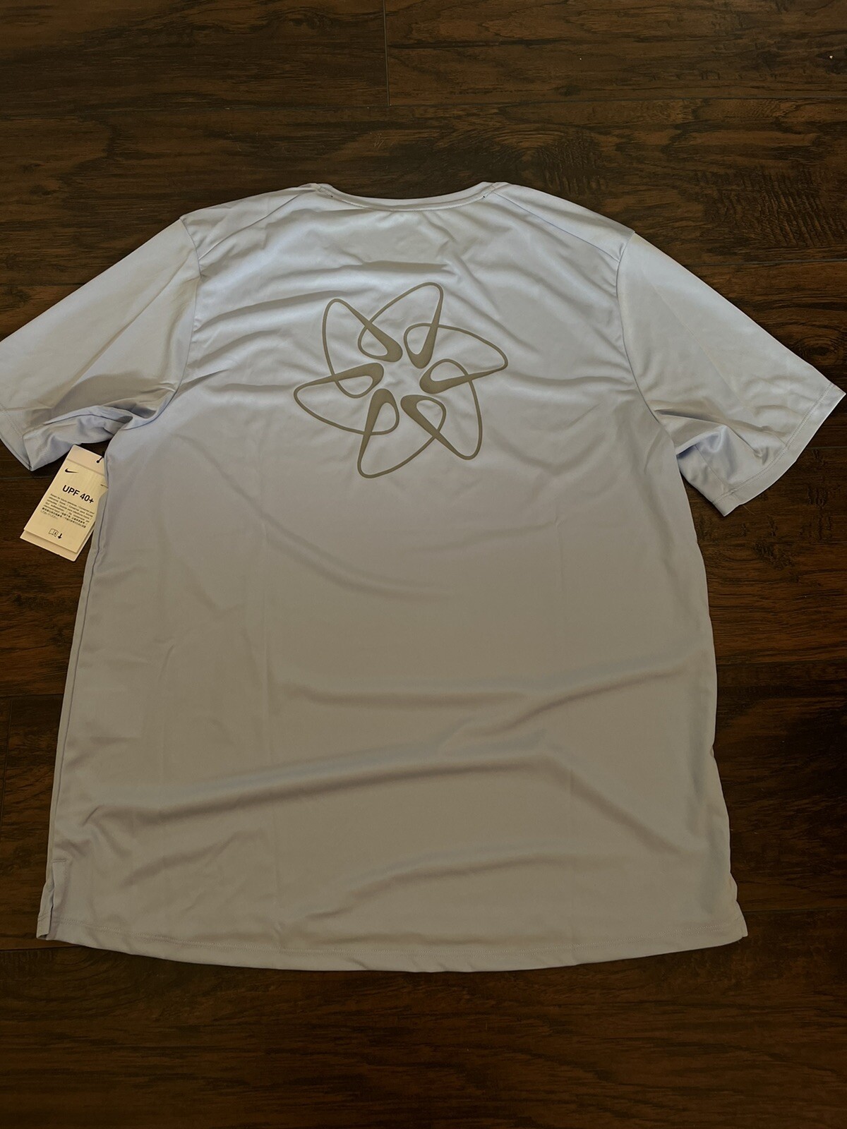 Nike Running DF UV Run Division Miler GX SS Top Blue DM4711 548 Size L gallery