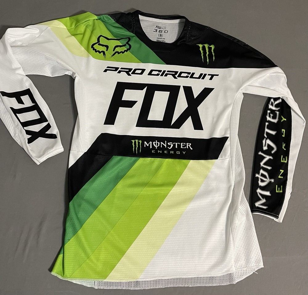 Fox Racing 360 Pro Circuit Monster Energy MX Jersey Small Excellent Cond
