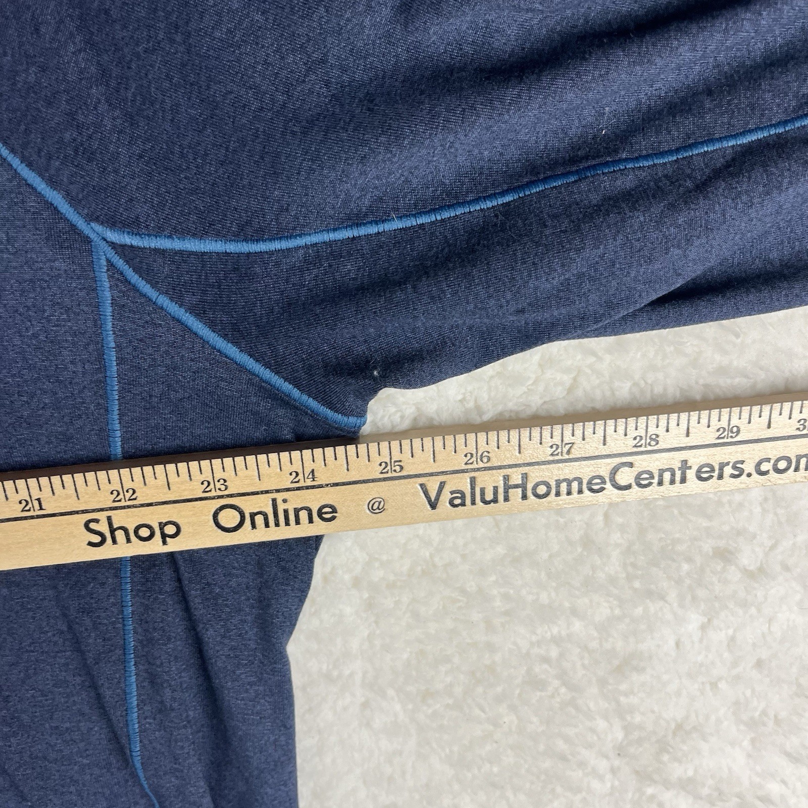 LL Bean Top Mens XL Quick Dry Trail Tee 1/4 Zip Long Sleeve Pocket T-shirt gallery