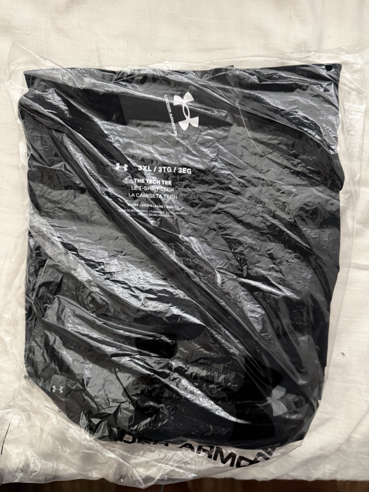 Under Armour UA Tech 2.0 Short Sleeve T-Shirt - Black, Size 3XL gallery
