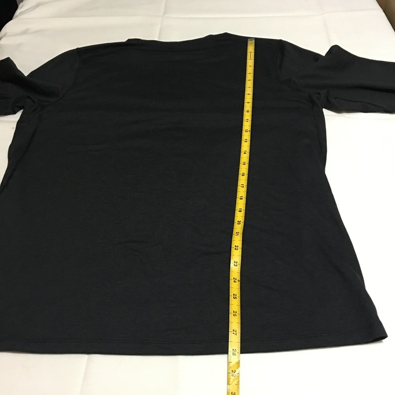 REI Co-op Midweight Base Layer Shirt Mens XL Black Long Sleeve Crew Neck gallery