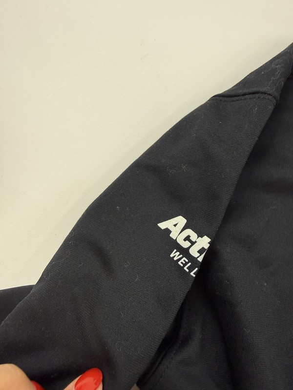 Nike Pullover Mens Medium Black Dri-Fir 1/4 Zip HTC Training Team Running Top gallery