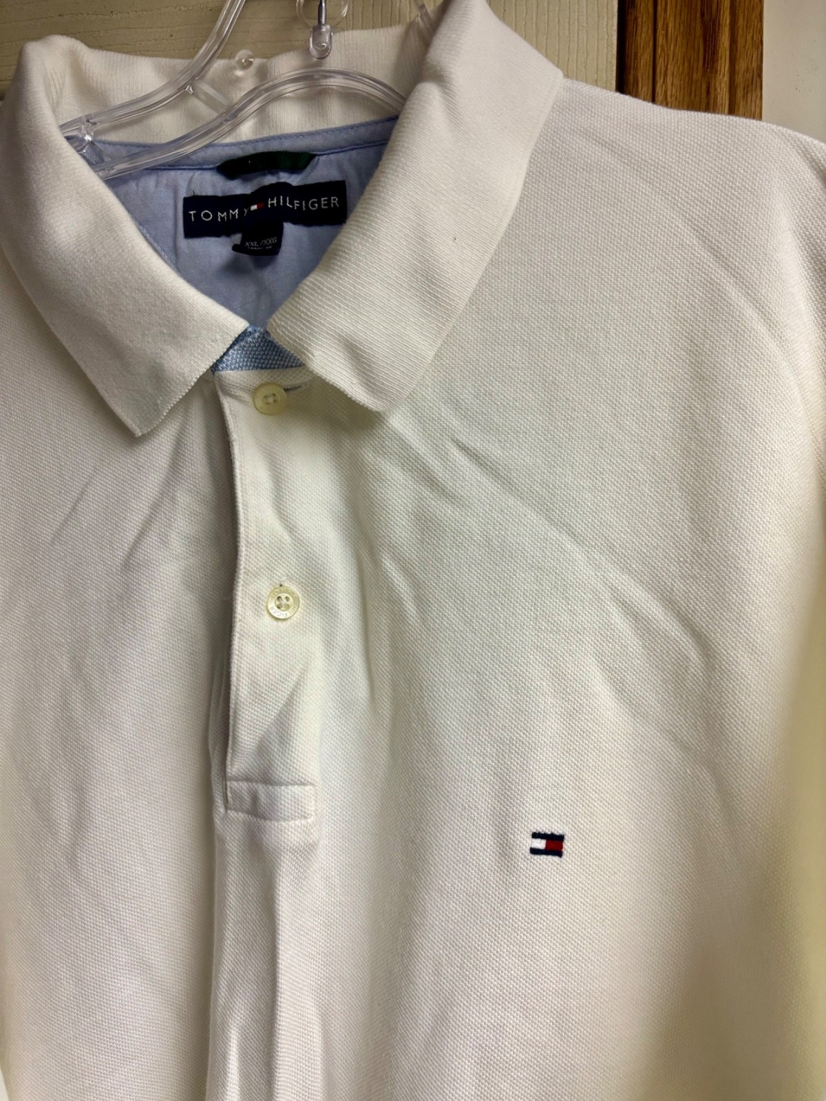 Nice TOMMY HILFIGER Sport Men's 2XL Casual Dress Golf Polo Short Sleeve Shirt gallery