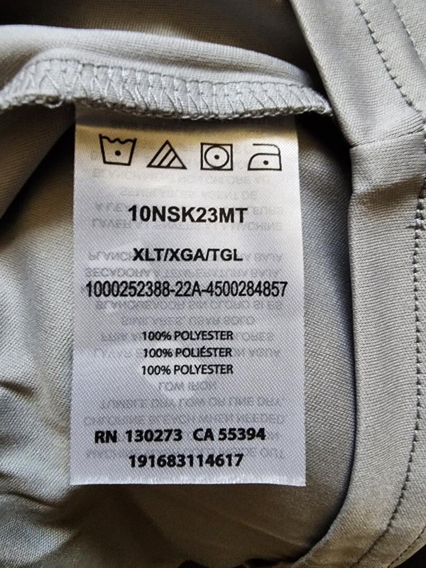 WRANGLER ATG LONG SLEEVE PULLOVER REGULAR FIT SHIRT XLT GREY gallery