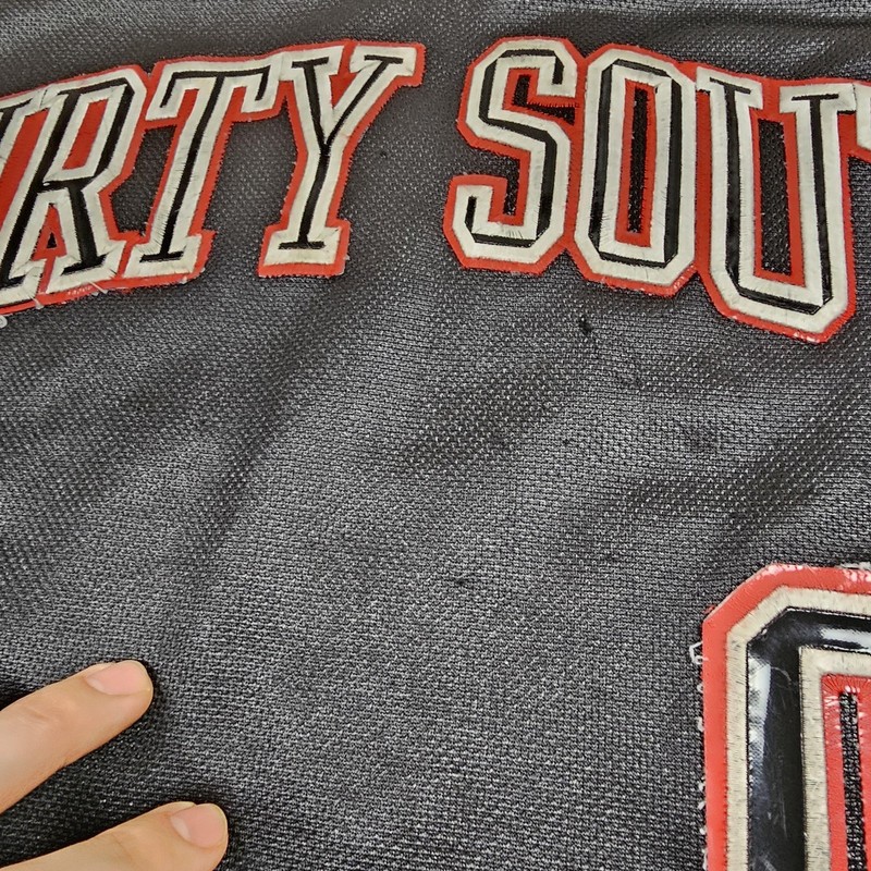 FUBU Jersey Shirt Mens 3XL Black Dirty South 05 Baseball Sports Collection Y2K gallery