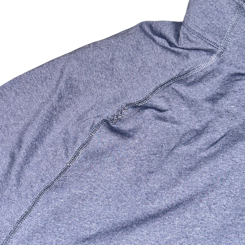 Rhone Session 1/4 Zip Pullover Men's Size XXL Heather Light Blue UPF 50+ L/S gallery