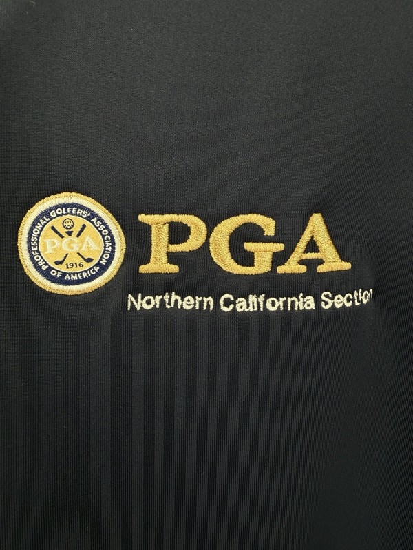 Cutter & Buck PGA Tour Issue Golf Performance Pullover 1/4 Zip Tour Logo Medium gallery