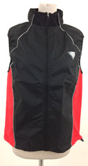 Endura Men’s Ultralite Gilet Red Mix Shower Resistant Logo New