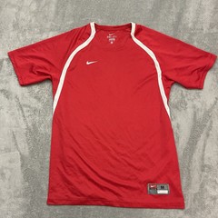 Nike Rally Crew T-Shirt Fit Dry Mens Medium Scarlet Red Active Gym Training