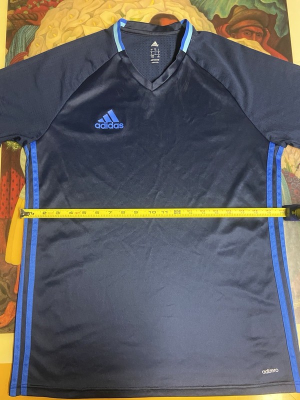 Adidas Condivo 16 Jersey Men’s Size Large Navy Short Sleeve Soccer Top gallery