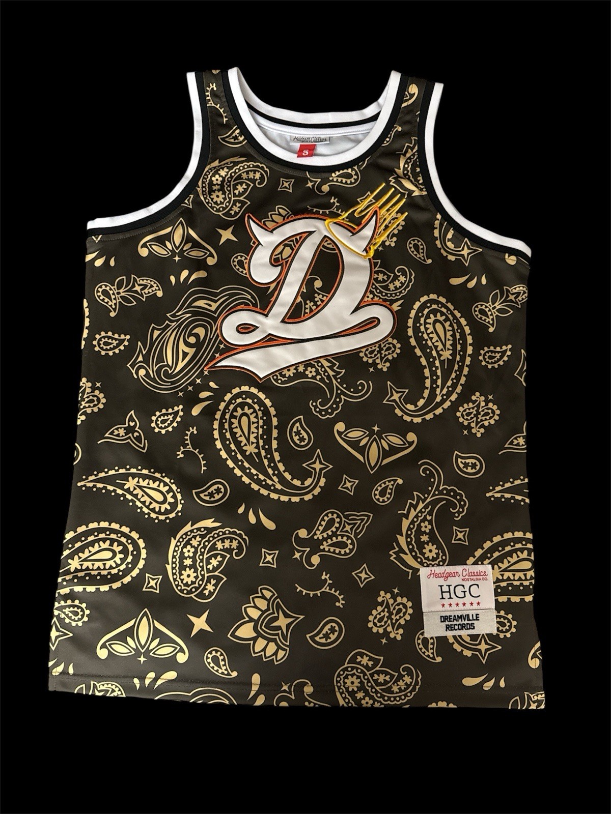 Headgear Classics Dreamville Born Sinner Paisley Tank Jersey Men’s gallery