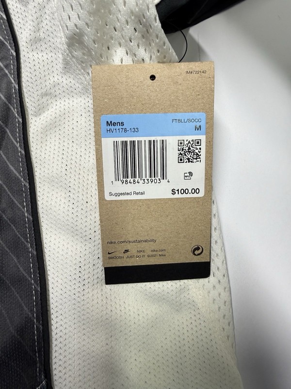 Nike Total 90 Dri-Fit Soccer Jersey Loose Fit Men’s M HV1178-133 Retail $100 NWT gallery