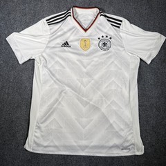 Adidas Germany Home Soccer Jersey Mens Large 2017 White Climacool World Cup