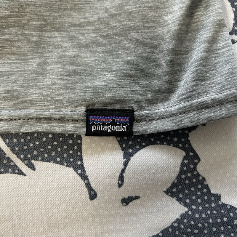 Patagonia Capilene Cool Daily Shirt Mens L Gray 1973 Mountain Graphic Tee Tops gallery