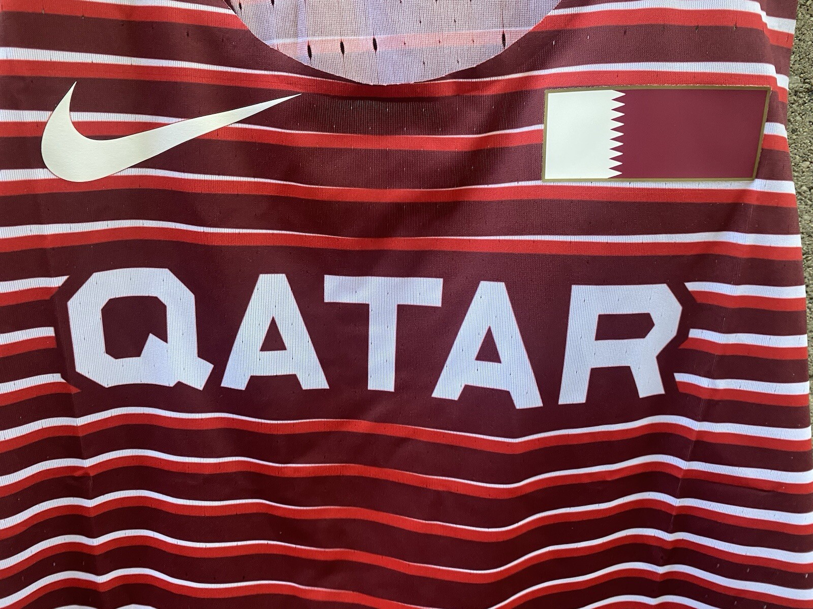 Nike Pro Elite Qatar 2020 Olympics Made In USA Running Singlet Men’s Size L gallery