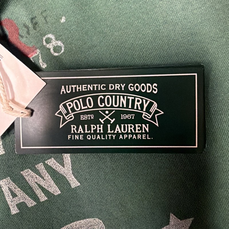 Ralph Lauren Polo Country Classic Fit Jersey Graphic T-Shirt Green Men’s Medium gallery