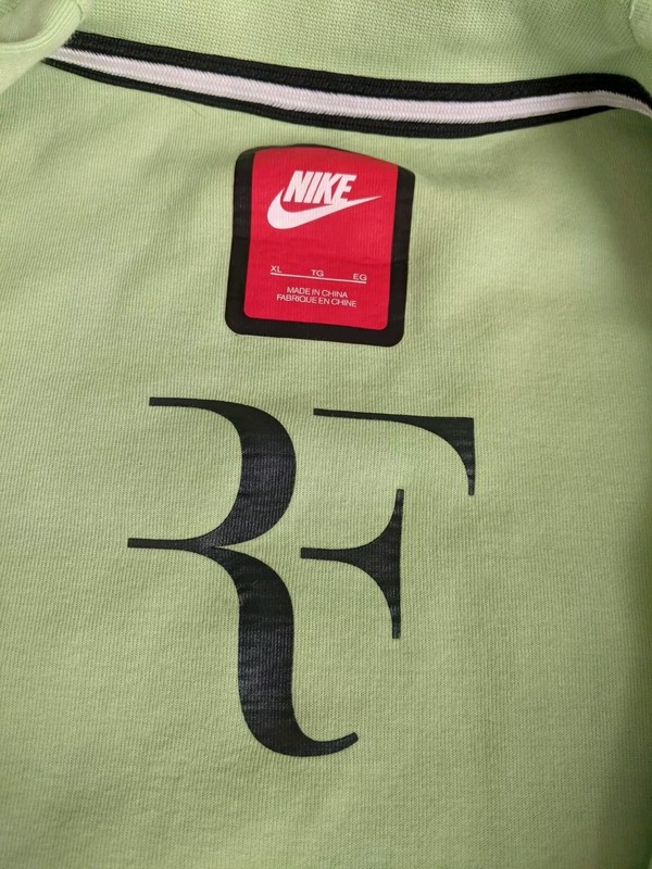 Nike Premier RF Jacket Key Lime Green Roger Federer Monte Carlo 2015 Mens XL gallery