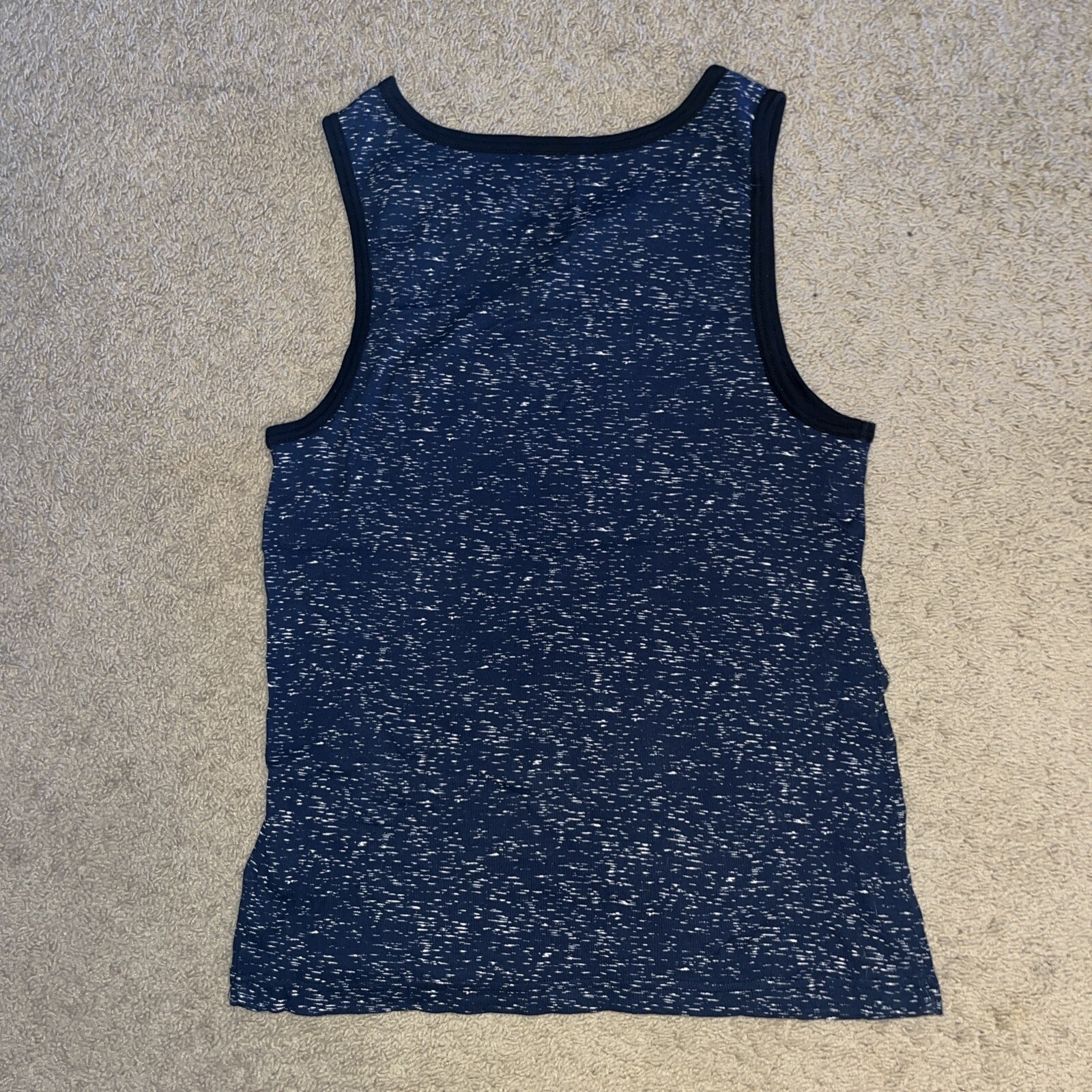 Helix Men's Navy Total Eclipse Tank Top, Size Xlg gallery