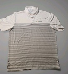 United Rentals logo Peter Millar Summer Comfort Golf Polo Shirt Mens 2XL