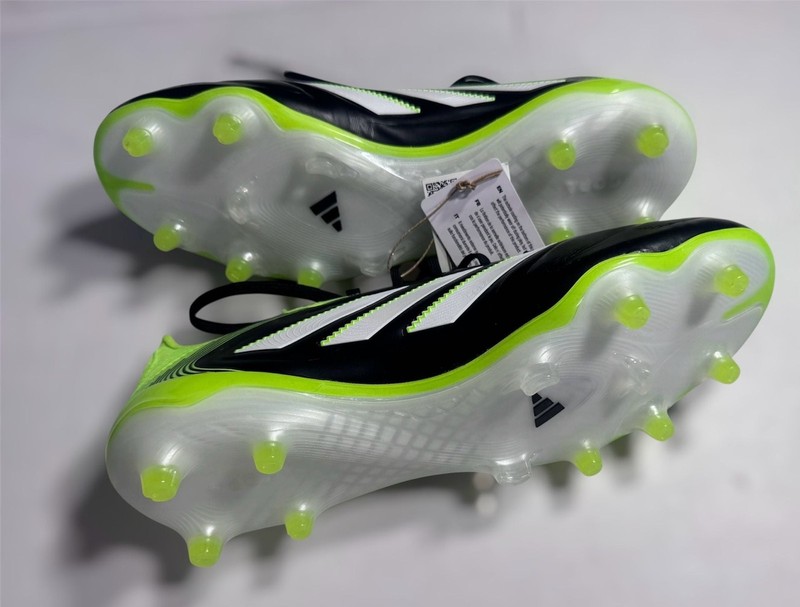 Size 8.5 Adidas Copa Pure III Elite Soccer Cleats Black/Green gallery