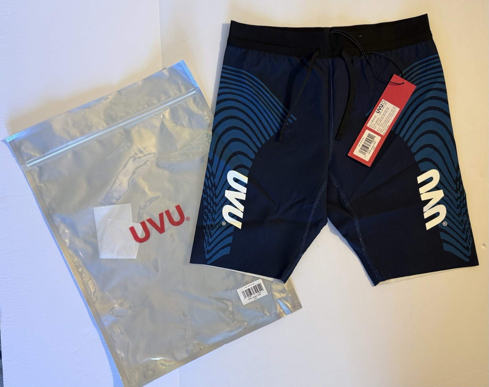UVU CLUB SEOUL ‘26 STORE OPENING RUNNING HALF TIGHT BLUE Sz LARGE NEW AUTHENTIC gallery
