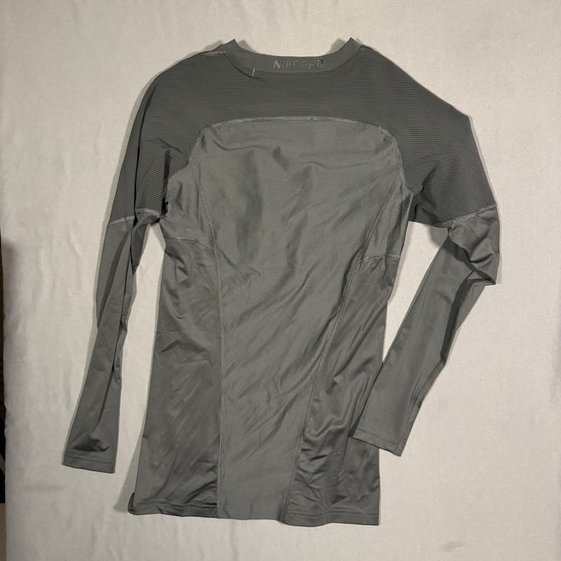 Nike Pro Mens HyperCompression LS Training Shirt L charcoal 646372-060 NWOT $110 gallery