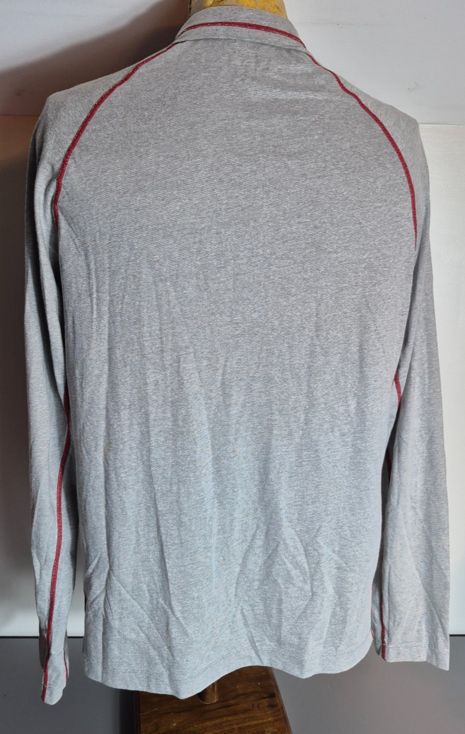 Cloudveil 1/4 Zip Pullover Mens Large Gray Lightweight Cotton Poly Blend gallery