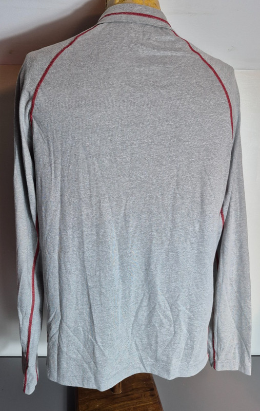 Cloudveil 1/4 Zip Pullover Mens Large Gray Lightweight Cotton Poly Blend gallery