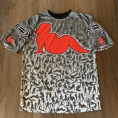 FAT CHICK Elite Sports Jersey Shirt Medium Charcoal Sexy Women Camo Softball M