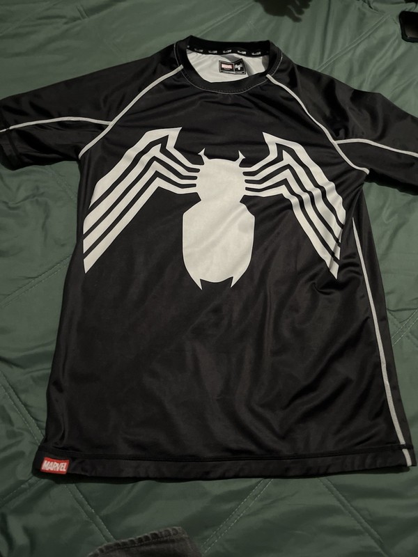 Marvel We Are Venom Venom Graphic Tee Black/White Polyester Crew L gallery