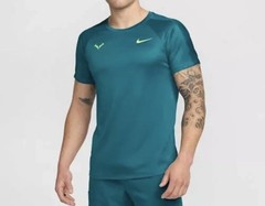 Nike Rafa Challenger Men’s Dri-FIT Short-Sleeve Tennis Top Teal Sz S DV2887-381
