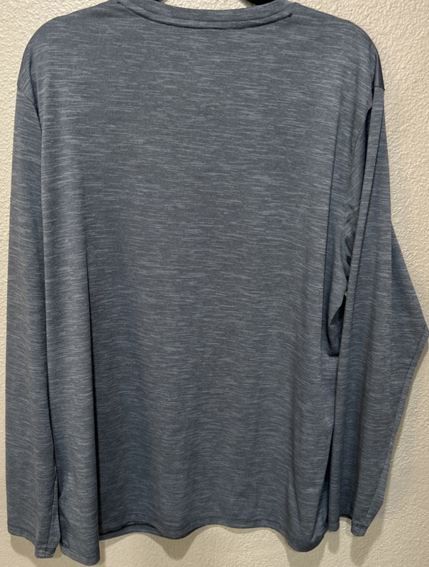 The North Face Men's XLarge Shirt Flash Dry Long Sleeve Crew Neck Grey gallery
