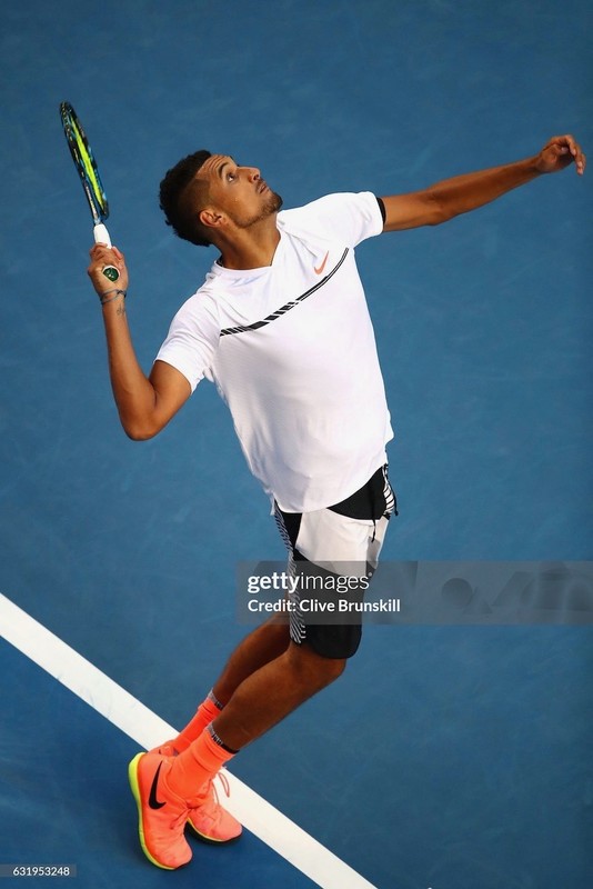 Nike Nick Kyrgios 2017 Australian Open Shirt Tennis PE Vapor Federer Rafa Nadal gallery