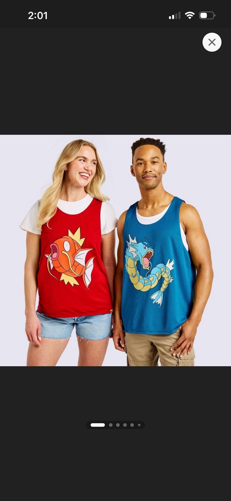 Adult Reversible Jersey - Pokémon x Target - LARGE gallery