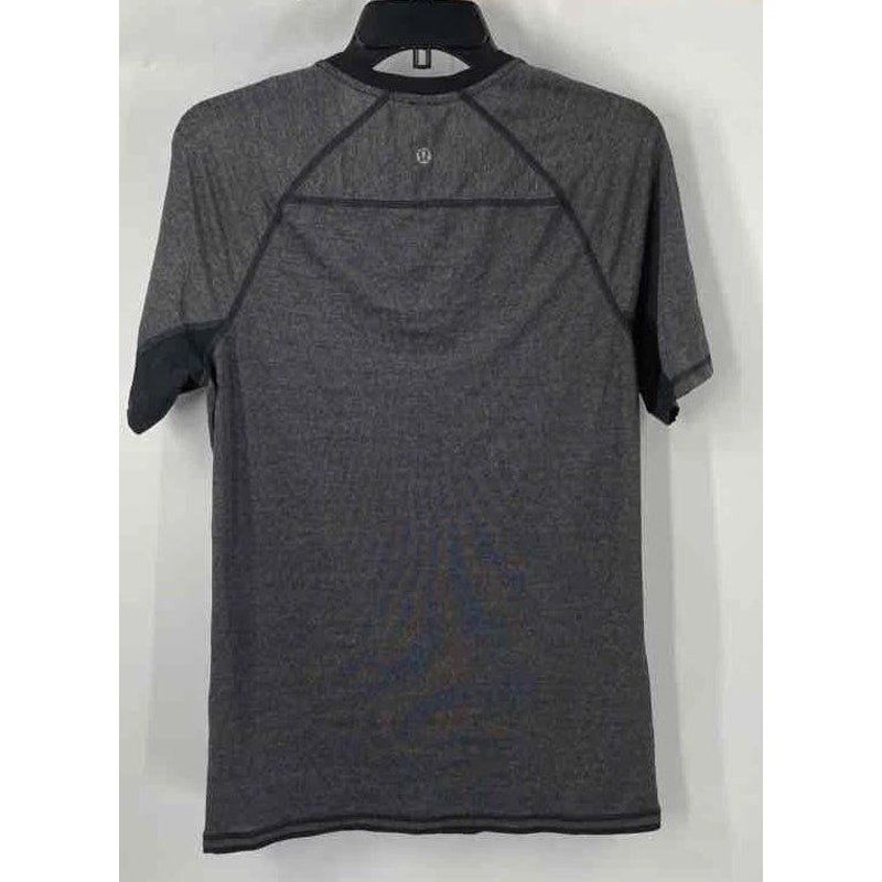 Lululemon Metal Vent Tech Dark Gray Heather Mens Workout Activewear Size M NWOT gallery