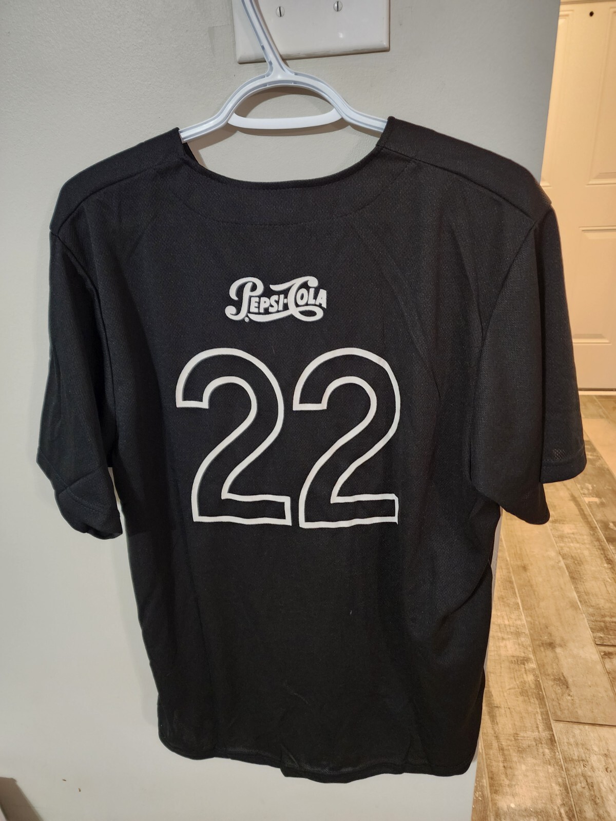 Woodies Pepsi Cola baseball jersey, size Large gallery